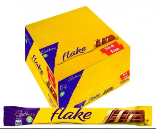 شوكولاتة فليك اصفر 15ج باكت 36حبة