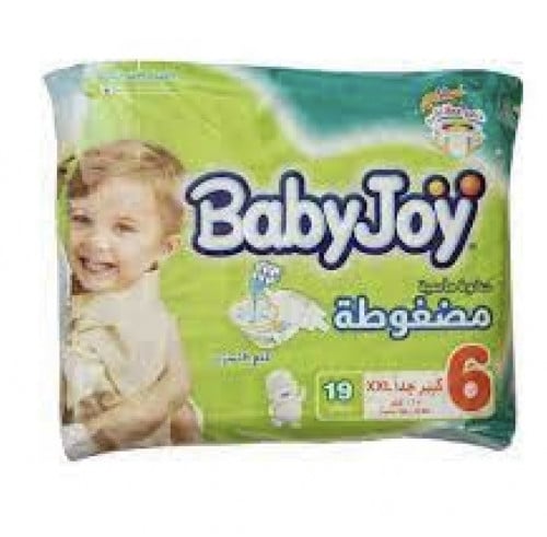 بيبي جوي حفاضات أطفال مقاس 6 / 19 حفاضة