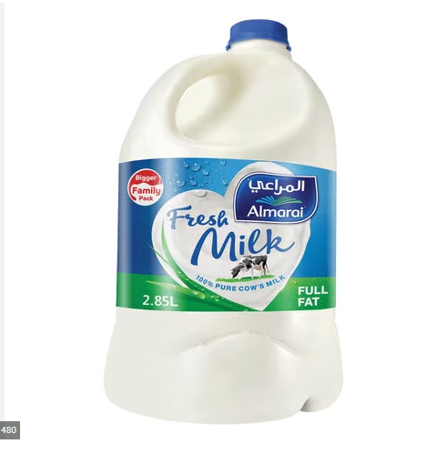 المراعي حليب كامل الدسم طازج 2.85لتر