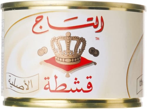 قشطة اصلية بوزن 155 غرام من التاج، عبوة من قطعة وا...