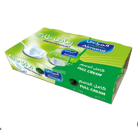 المراعي زبادي ربطة كامل الدسم 6حبة