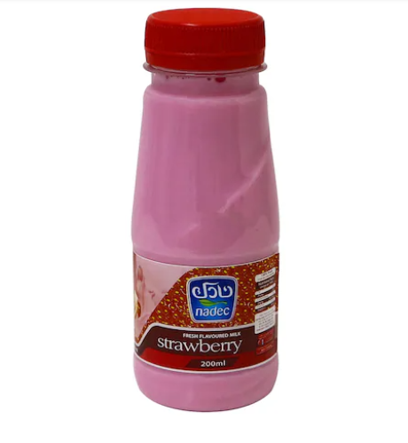 حليب نادك طازج فراولة 200مل