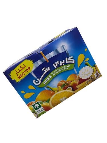 عصير كابرسن كوكتيل الفواكة المشكلة 6حبة 200مل ربطة