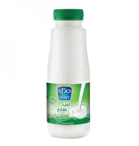 لبن نادك طازج كامل الدسم 340م