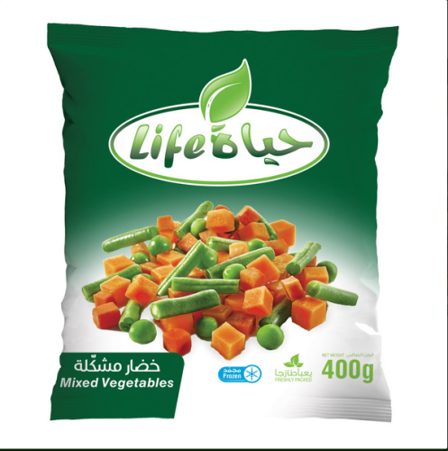 خضار مشكلة حياة مجمد 400ج