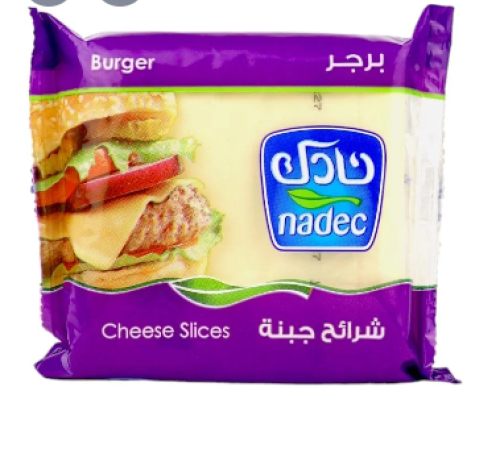 جبنة نادك شرايح برجر عادية 200ج