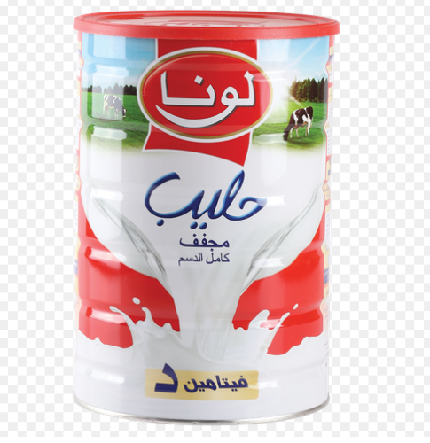 حليب بودرة مجفف لونا 1800جرام
