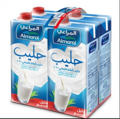 حليب المراعي قليل الدسم ربطة 4*1لتر