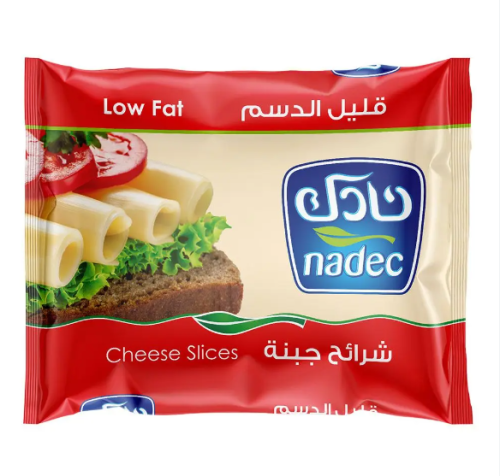 جبنة نادك شرايح قليل الدسم 200جرام