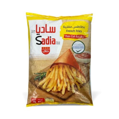 بطاطس ساديا مقلية رفيعة 6*6 1كيلو