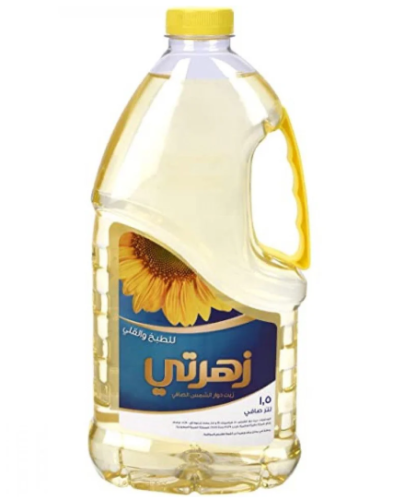 زيت زهرتي دوار الشمس 1.5لتر