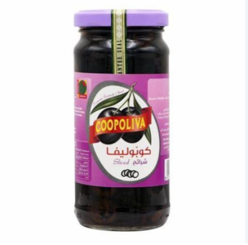 زيتون اسود شرايح كوبوليفا 360ج