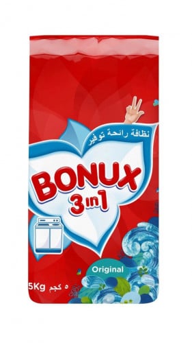 بونكس بودرة كيس للغسلات العادية 5كيلو