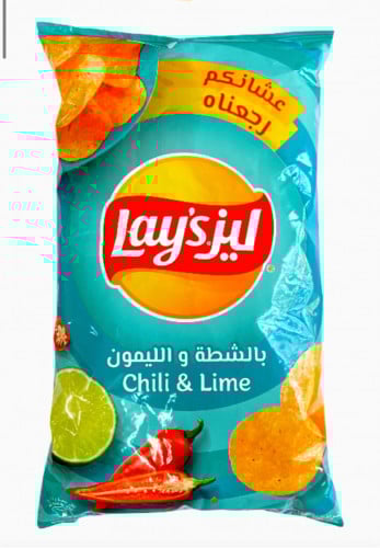 بطاطس ليز بالشطه والليمون 165جرام