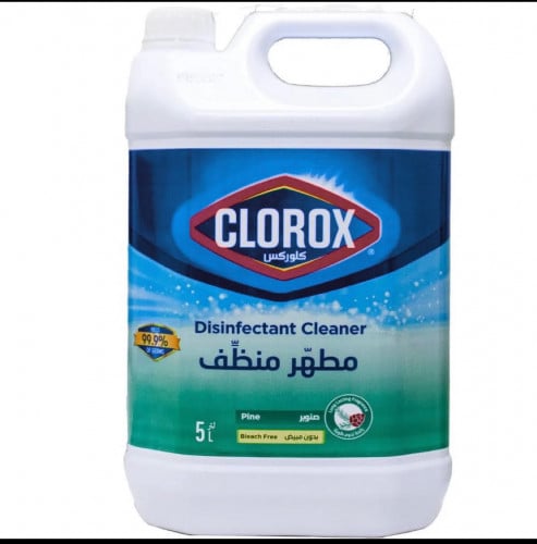مطهر ومنظف كلوركس صنوبر بدون مبيض 5 لتر
