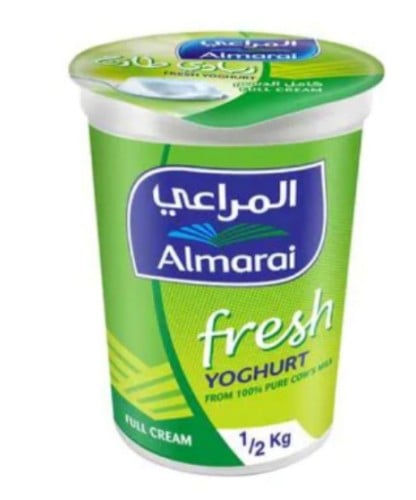 المراعي زبادي كامل الدسم 500جرام