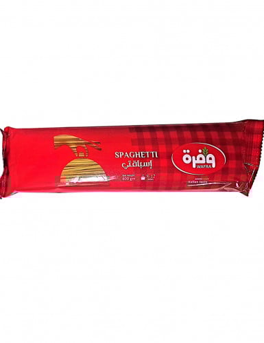 مكرونة الوفرة ( إسباقيتي )