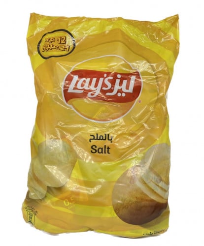 بطاطس ليز ملح 21* 12 غرام