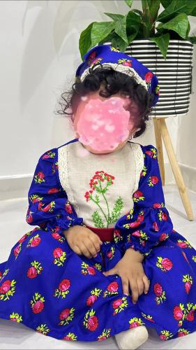 فستان شالكي مطرز رمضان