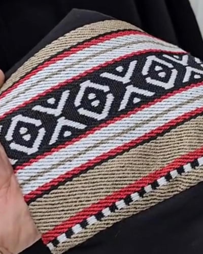 عباية شتوية سدو متوفره باللون الأسود والرمادي