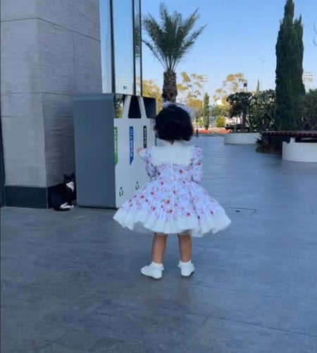 فستان العيد الجديد بتصميم عصري مميز