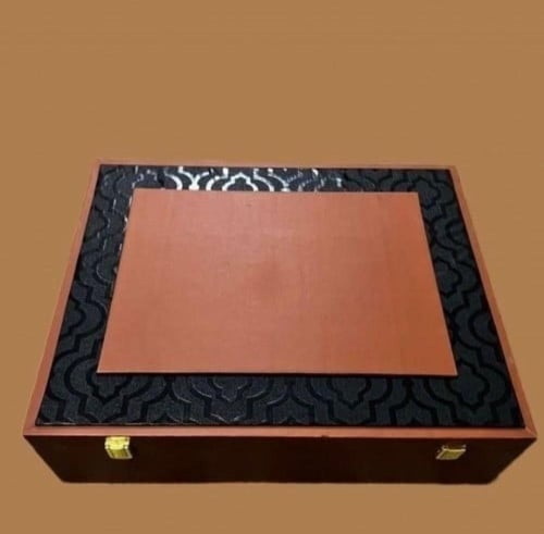 فروه دبل فيس قماش جوخ لون كحلي وسكري