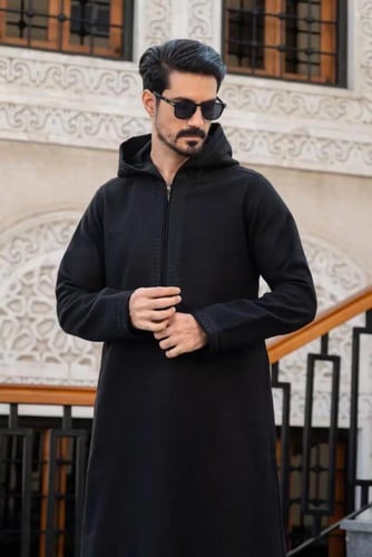 ثوب مغربي شتوي فخم