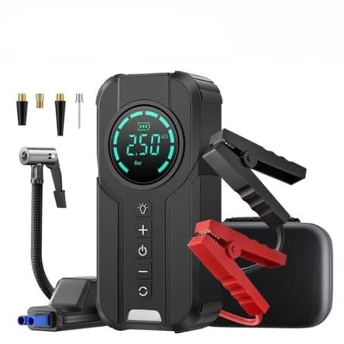 منفاخ هواء للكفرات + اشتراك سيارة