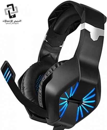 سماعة GM-103 رأس سلكية LED من يس بلس مع مايكروفون