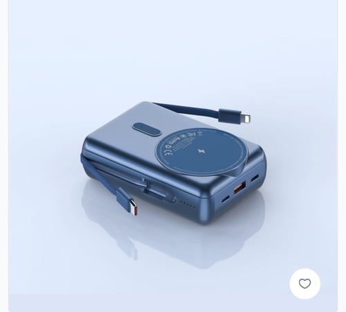 شاحن متنقل من شركة موج ماكس بقوة 20 ألف يدعم الشحن...