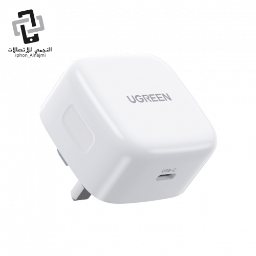 شاحن جداري يوجرين PD شحن سريع بقوة 30 واط