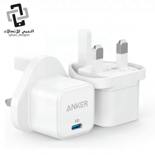 انكر - شاحن جداري بقوة 20 واط بمنفذ PD