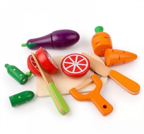 تقطيع الخضار الخشبية