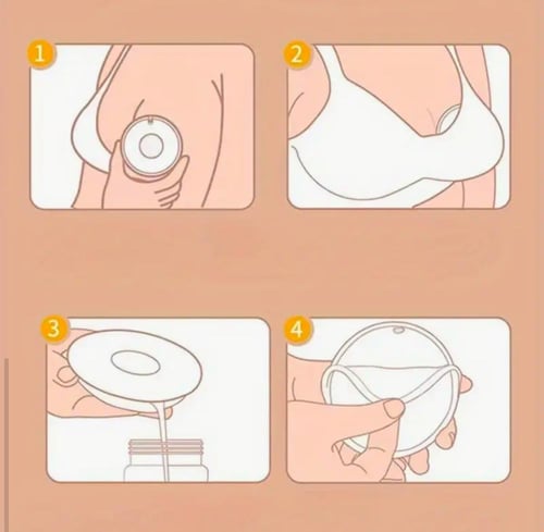 غلاف جمع حليب الثدي