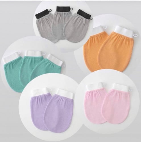 الليفة السحرية ( 4 ليفات تقشير ) بألوان مختلفة