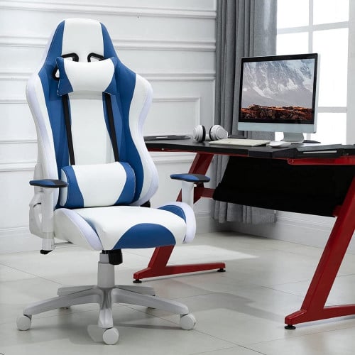 كرسي جيمينج مودرن باضواء RGB ومكبرات صوت
