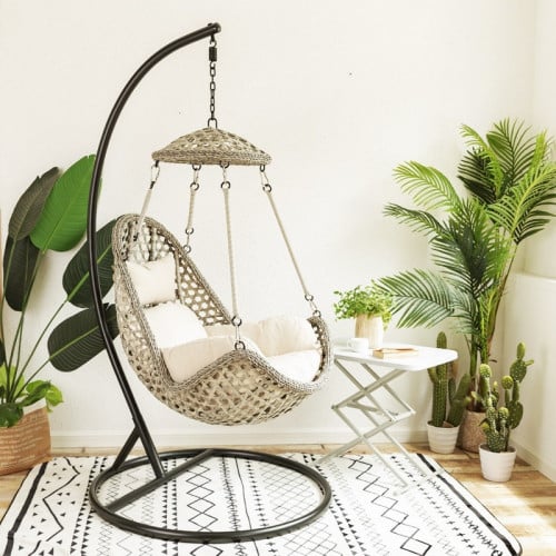 كرسى ارجوحة عالى الجودة من الروطان