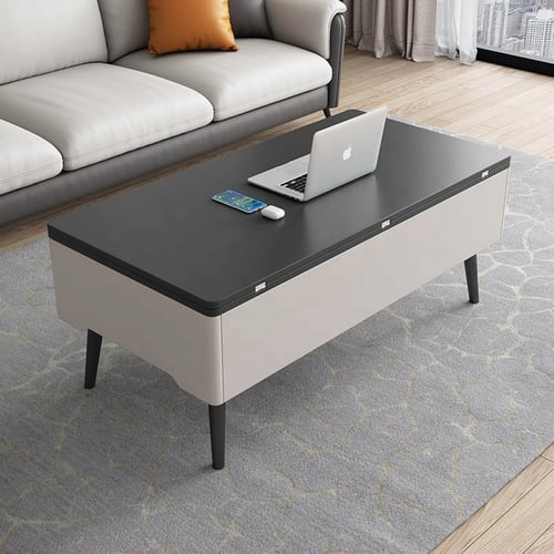 طاولة مستطيله لغرفة المعيشة قابلة للرفع