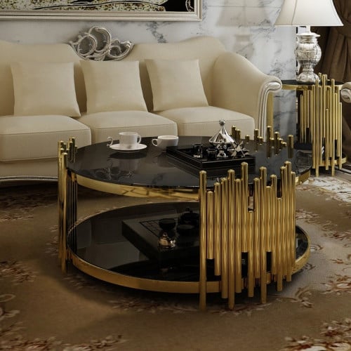 طاولة قهوة فاخرة عالية الجوده