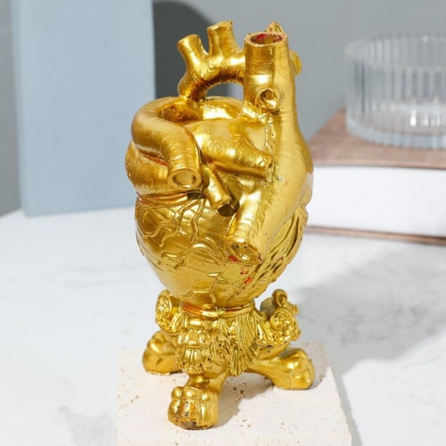 أدوات زينة على شكل قلب قطعة واحدة