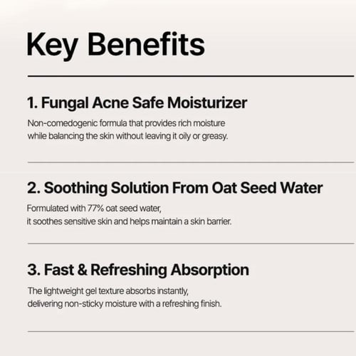 Purito SEOUL - Oat-In Calming Gel Cream بوريتو سيو...