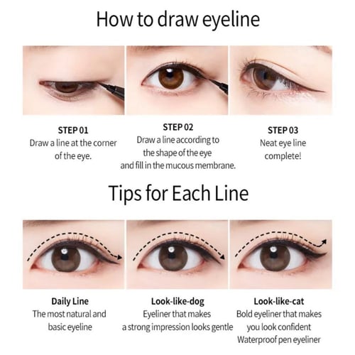 MACQUEEN - MQNY آيلاينر قلم مقاوم للماء ديب بلاك