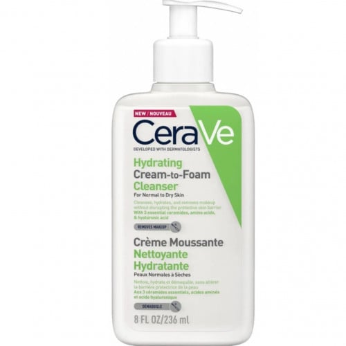 سيرافي منظف كريمي رغوي للبشرة العادية الى الجافة 2...