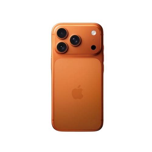 ابل ايفون 17 بروماكس سعة 256 جيجا برتقالي كوني