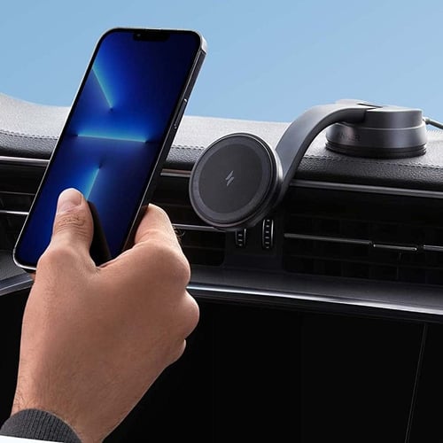 شاحن سيارة لاسلكي مغناطيسي MagGO من انكر