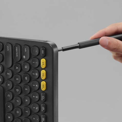 هوتو مجموعة براغي يدويه - رمادي غامق