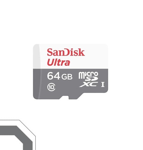 بطاقة ذاكرة سانديسك الترا بسعة 64 جيجابايت