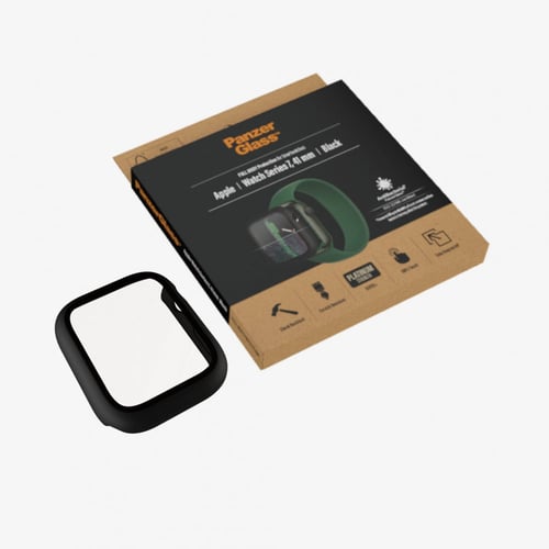 بانزر جلاس كفر وحامي شاشة لساعة ابل الاصدار السابع...