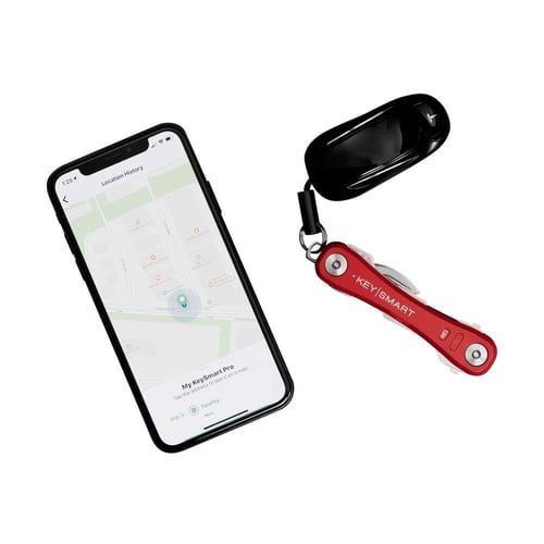 ميدالية مفاتيح كي سمارت برو مع خاصيه التتبع - أحمر