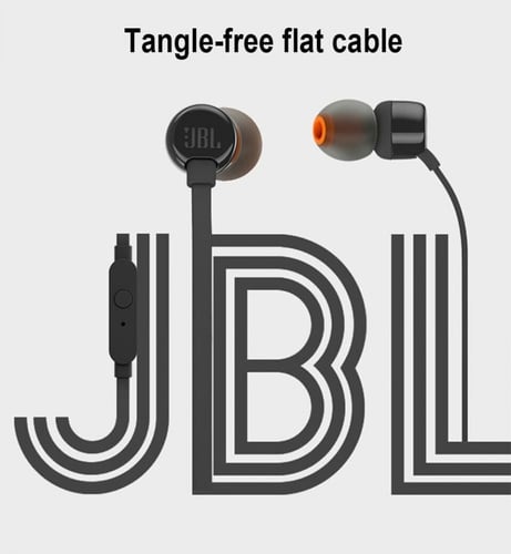 سماعة أذن هارمان كاردون JBL T 110 - اسود
